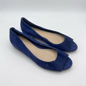 TORY BURCH Salina Peep-toe Suede as is